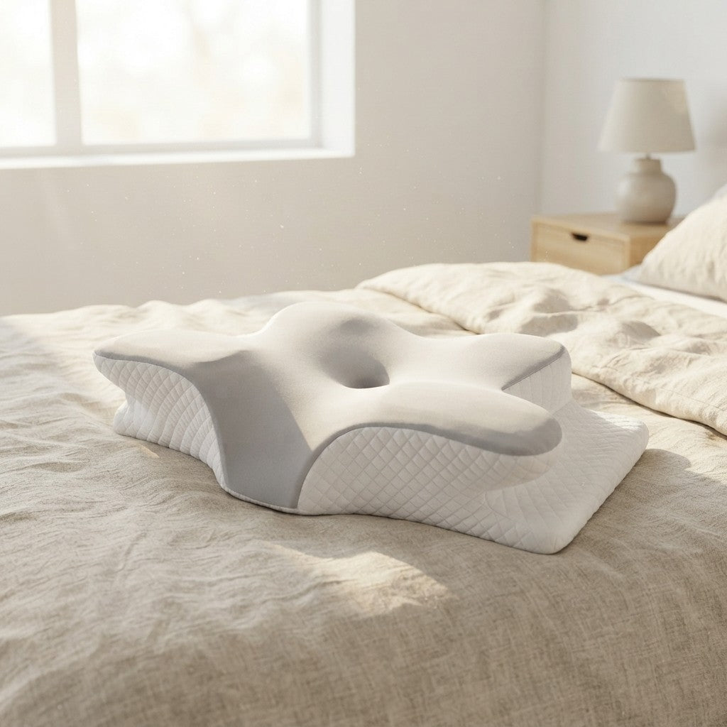 Velora Ergonomic Butterfly Memory Foam Neck Pillow